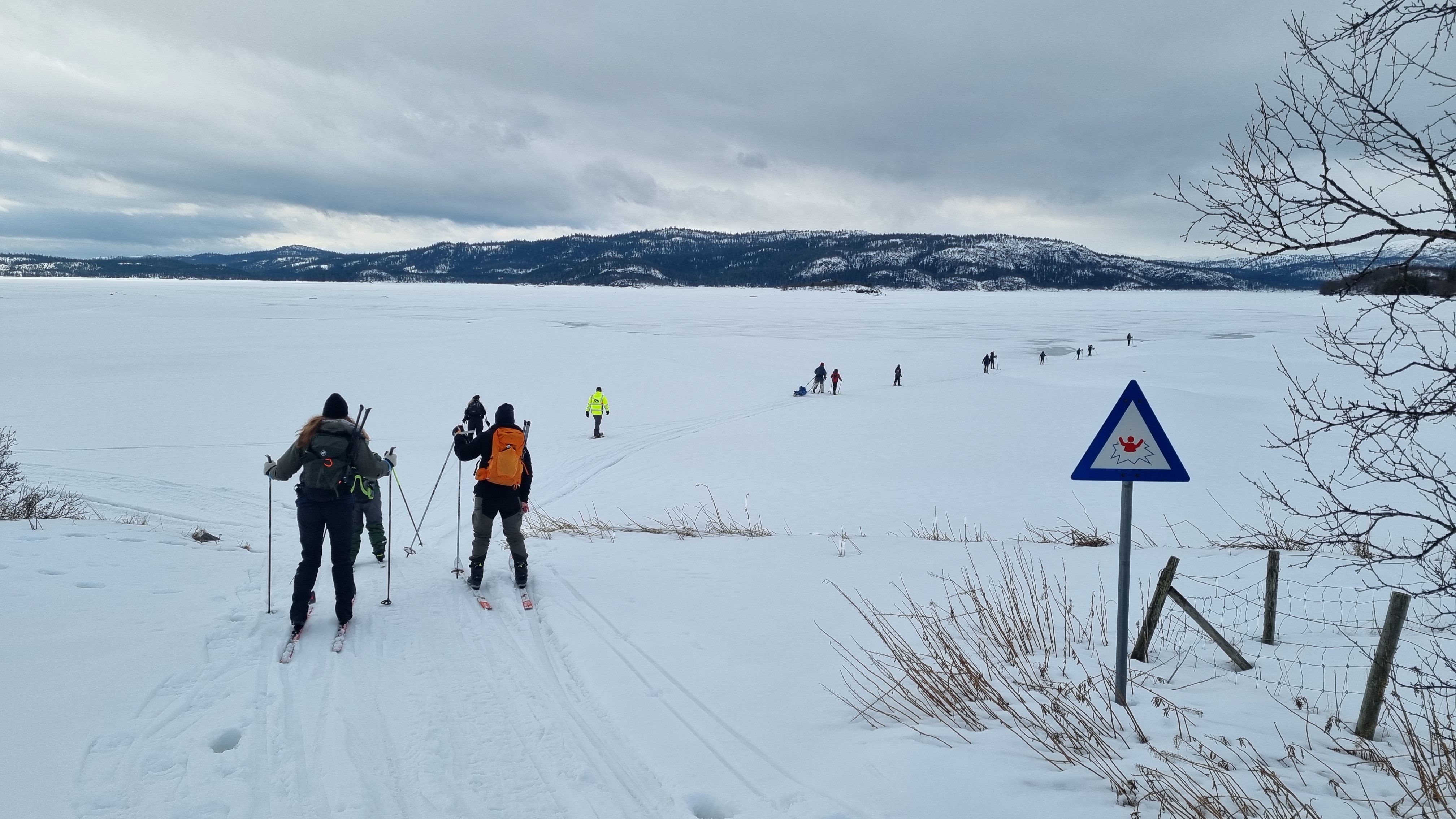 Isfiske på Totak